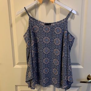 Flowy Aqua blouse